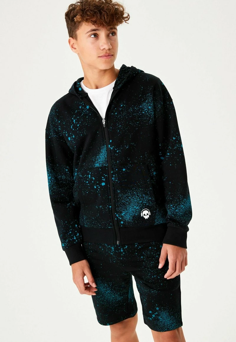 Next Kinder PAINT SPLAT - Sweatjacke - Blue/black – Bild 2