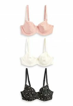 Next Damen 3PACK - Balconette BH - Print Plain