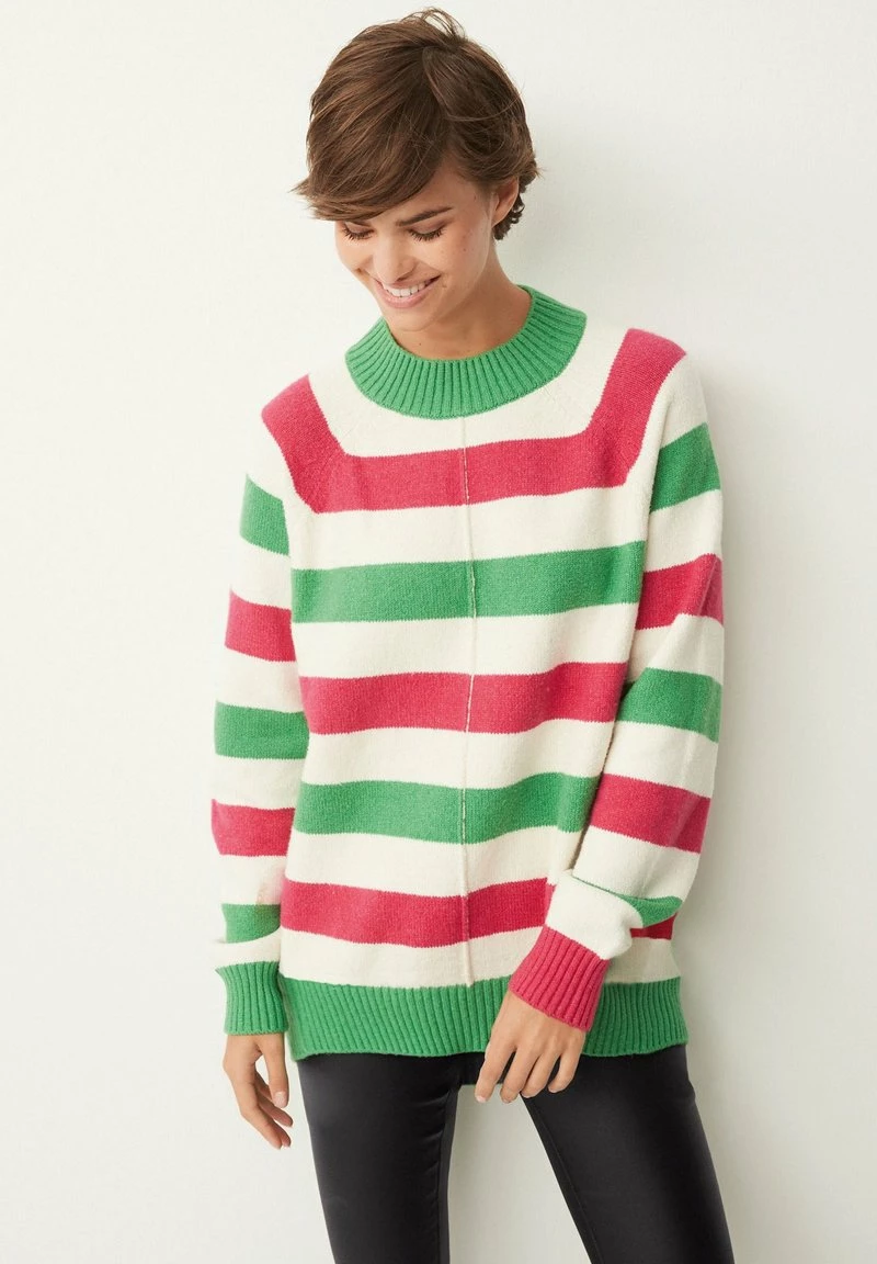 Next Damen LONGLINE - Strickpullover - Blue