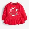 Next Kinder CHRISTMAS PEPLUM - Sweatshirt - Red