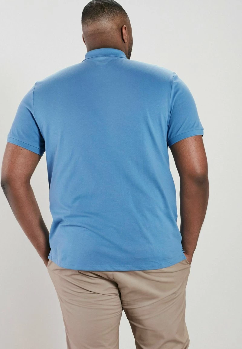 Next Herren PLUS SIZE - Poloshirt - Blue Pique – Bild 2