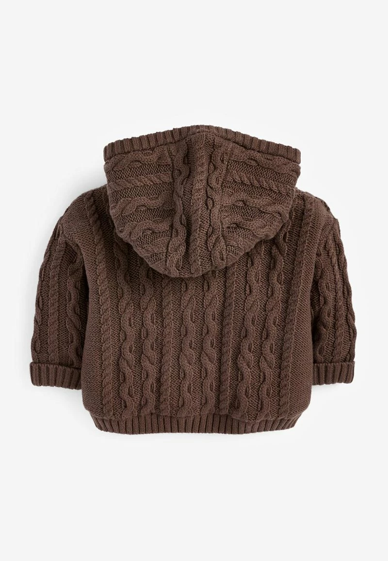 Next Kinder Strickjacke - Dark Brown – Bild 2