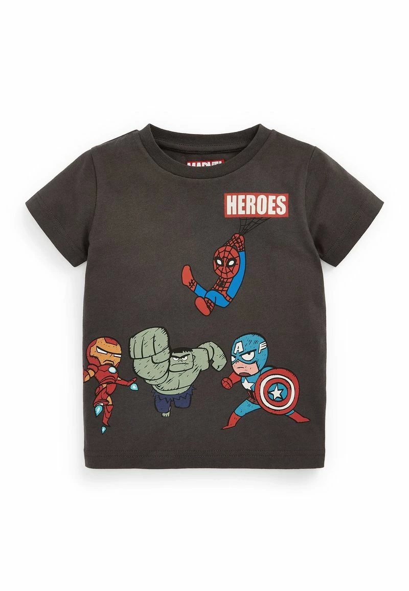 Next Kinder SHORT SLEEVE MARVEL - T-Shirt Print - Black