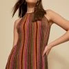 Next Damen LUREX SLEEVELESS - Top - Multi Stripe