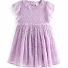 Next SHORT SLEEVE - Cocktailkleid/festliches Kleid - Lilac Purple | Kinder