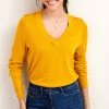 Next Damen Strickpullover - Ochre