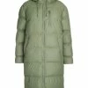 Next Damen HEATSEAL LONG PADDED - Wintermantel - Green