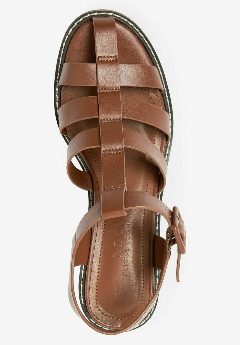 Next Damen FOREVER COMFORT STITCH DETAIL - Riemensandalette - Tan Brown – Bild 3