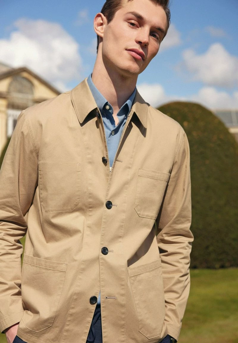 Next Herren WORKER - Leichte Jacke - Stone – Bild 2