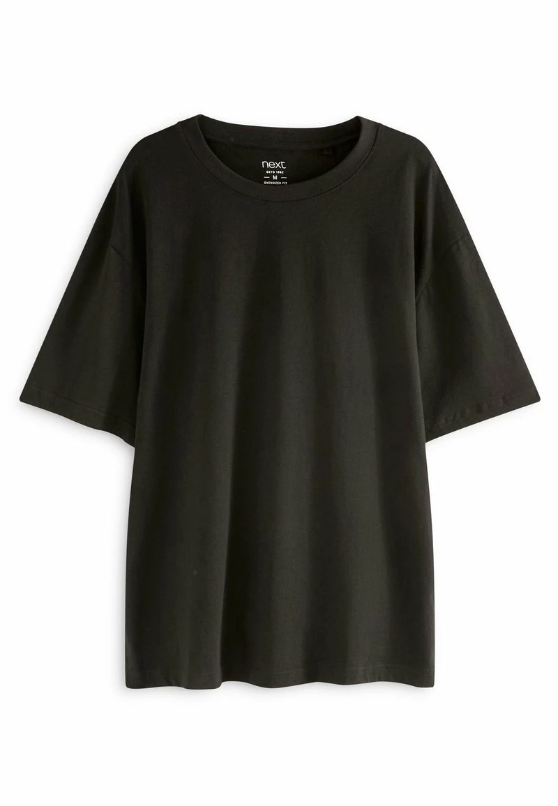 Next Herren T-Shirt Basic - Black – Bild 4