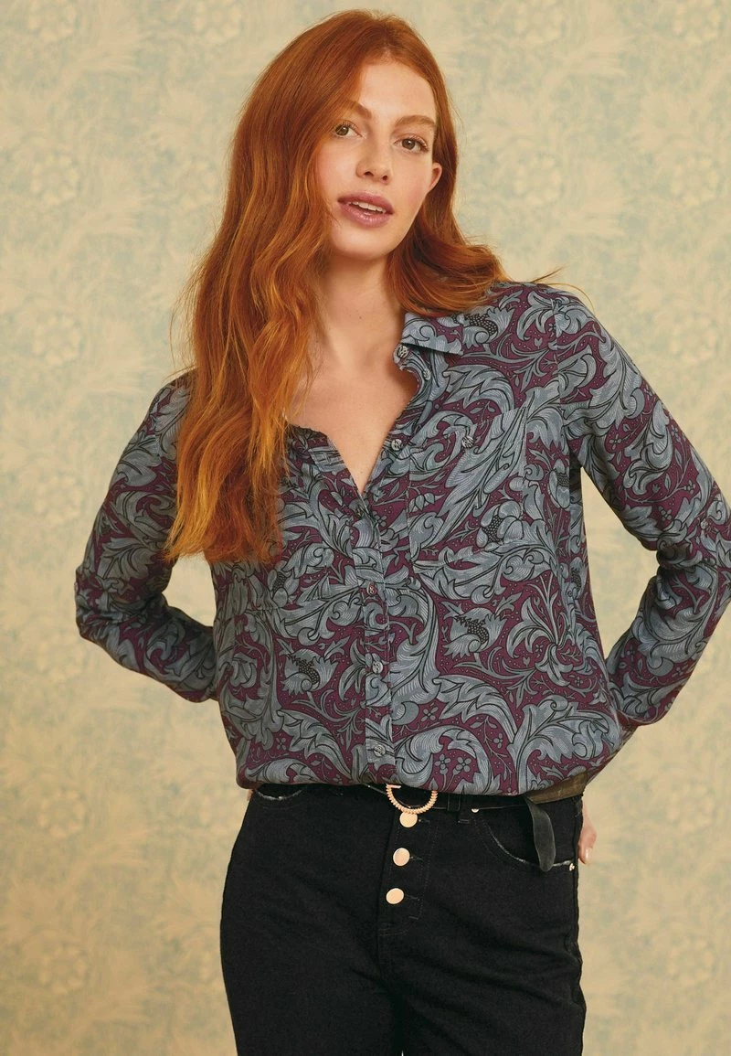 Next Damen Hemdbluse - Batchelors Rust Print – Bild 2