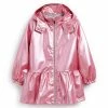 Next METALLIC FRILL HEM - Kurzmantel - Pink | Kinder