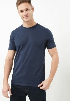 Next Herren T-Shirt Basic - Blue