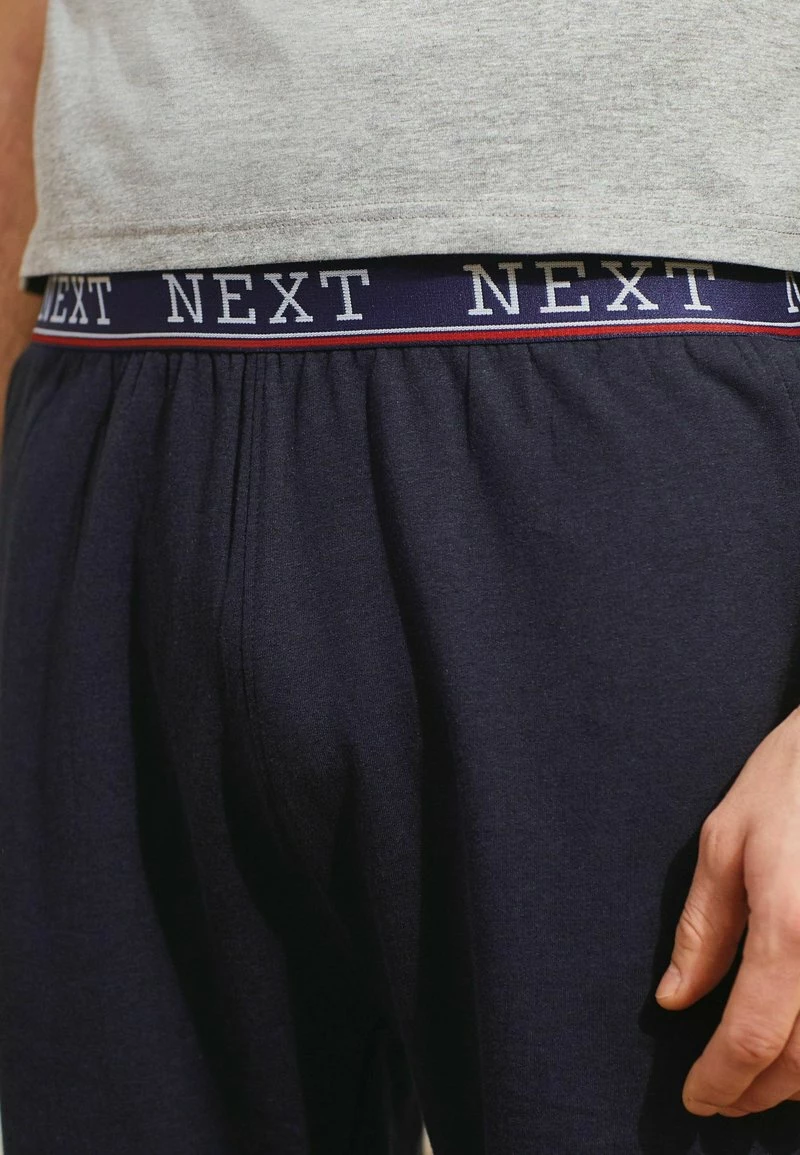 Next Herren SET - Nachtwäsche Set - Navy Blue Grey Supersoft – Bild 2