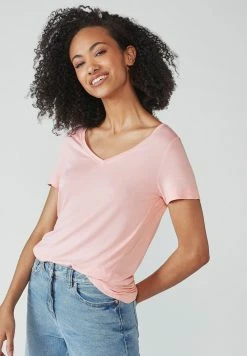 Next Damen SLOUCH - T-Shirt Basic - Light Pink