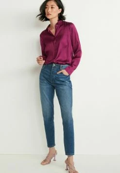 Next Damen LONGSLEEVE - Hemdbluse - Pink