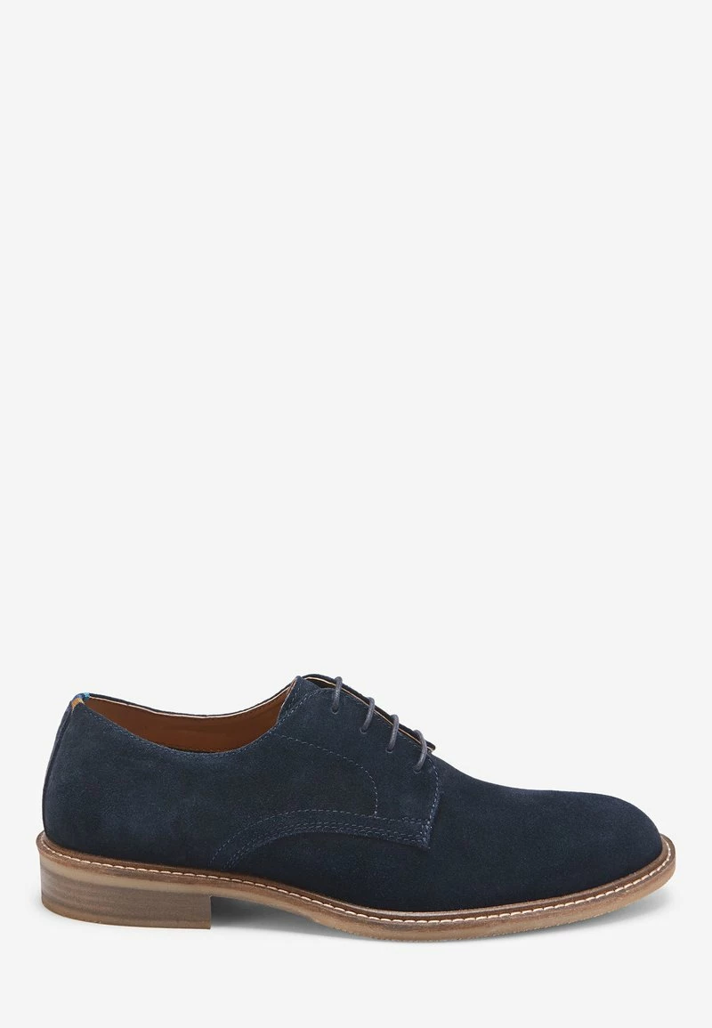 Next NAVY SUEDE DERBY SHOES - Business-Schnürer - Blue | Herren – Bild 5