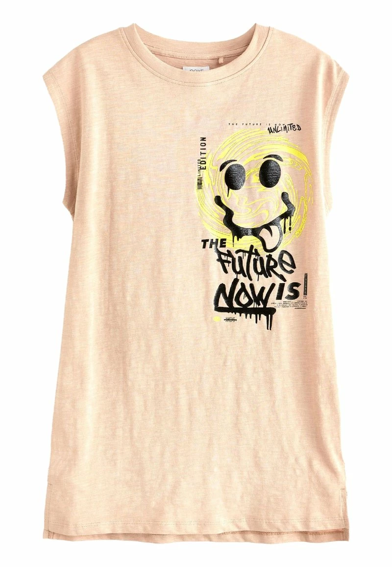 Next Kinder T-Shirt Print - Green Marl