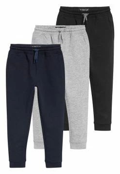 Next MULTI BLACK SLIM FIT 3 PACK JOGGERS (3-16YRS) - Jogginghose - Blue | Kinder