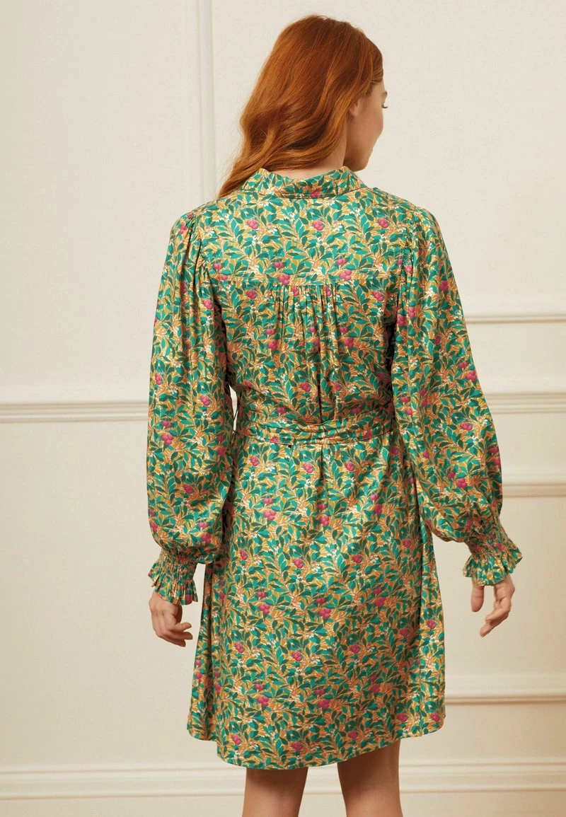 Next Damen MORRIS ARBUTUS PRINT MINI - Blusenkleid - Yellow – Bild 2