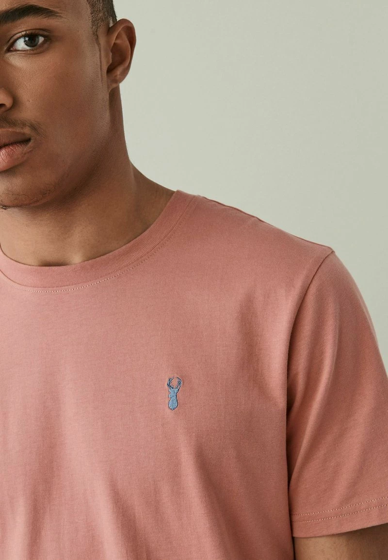 Next Herren STAG - T-Shirt Basic - Pink – Bild 4