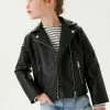 Next Kinder Kunstlederjacke - Black