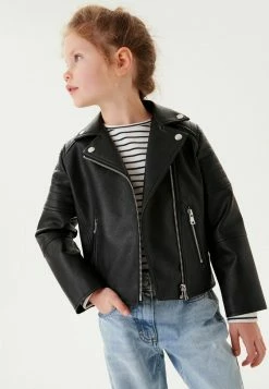 Next Kinder Kunstlederjacke - Black