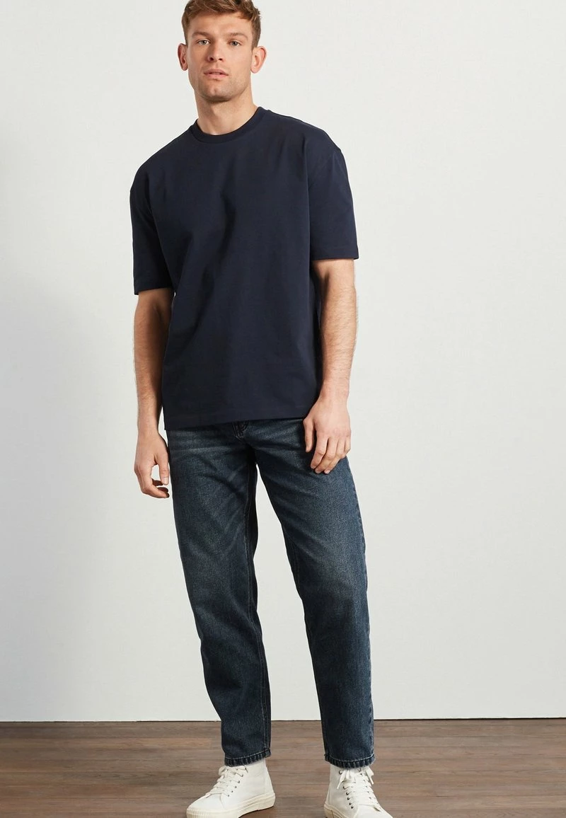 Next HEAVYWEIGHT - T-Shirt Basic - Navy Blue | Herren – Bild 4