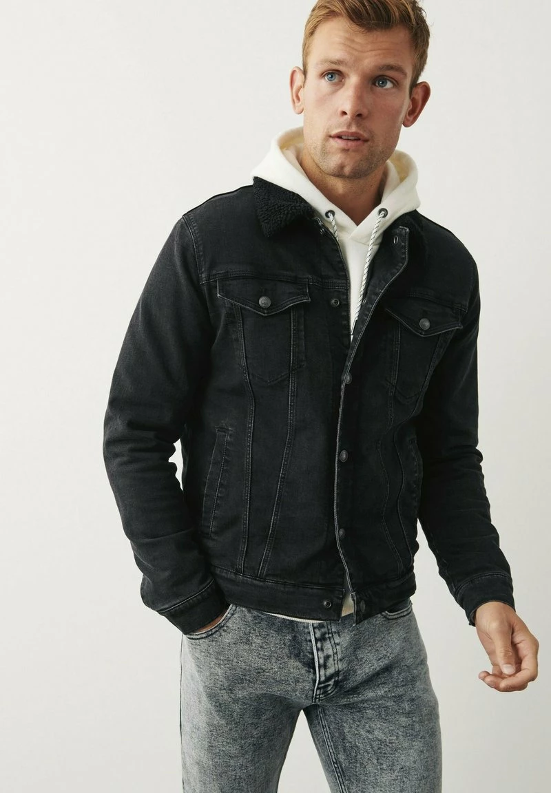 Next Jeansjacke - Black | Herren