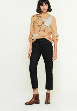 Next Damen FUN STAR - Strickpullover - Camel