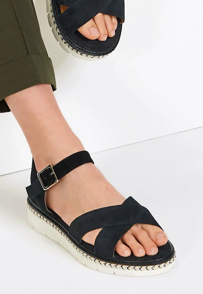 Next Damen FOREVER COMFORT - Plateausandalette - Black