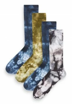 Next Herren 4 PACK - Socken - Dark Tie Dye