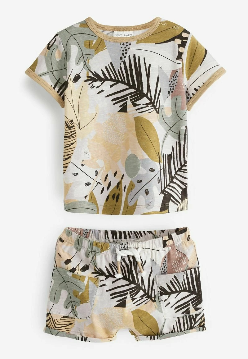 Next Kinder 6 PIECE - Shorts - Palm Print Khaki Green – Bild 3