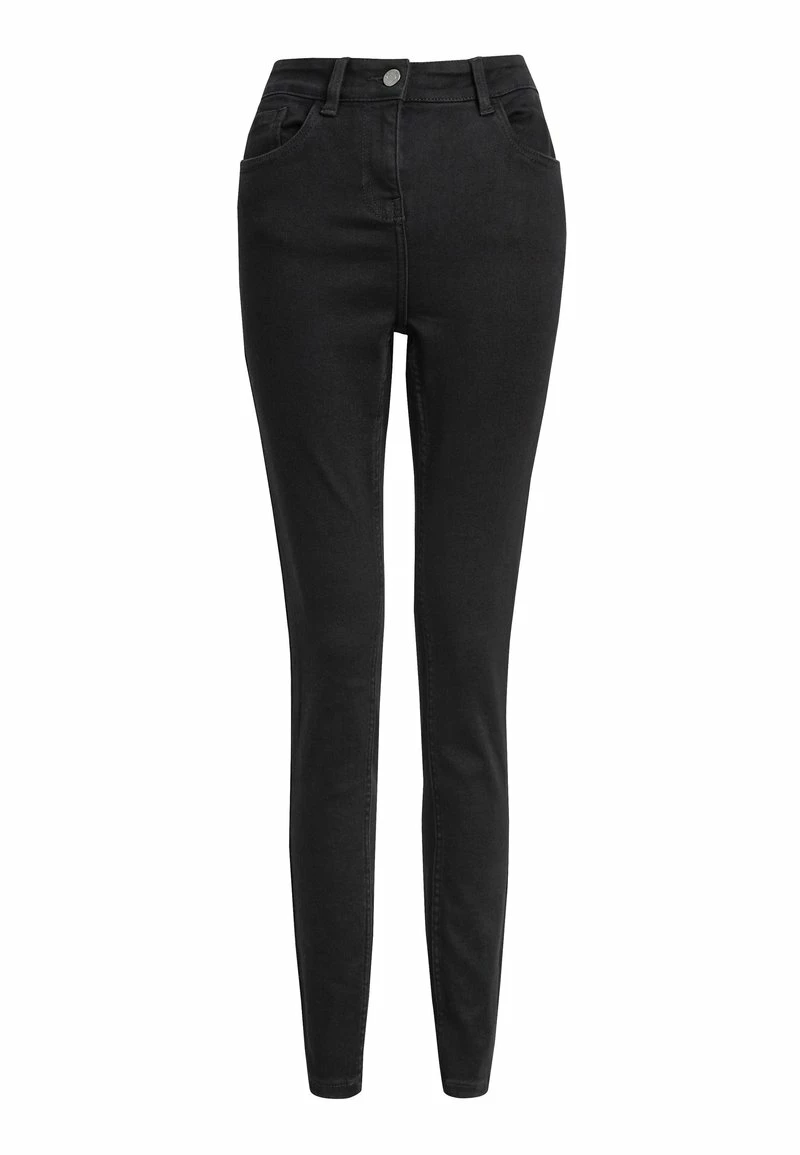 Next Damen HIGH RISE - Jeans Slim Fit - Black – Bild 3