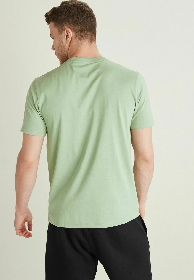 Next Herren T-Shirt Basic - Green – Bild 3