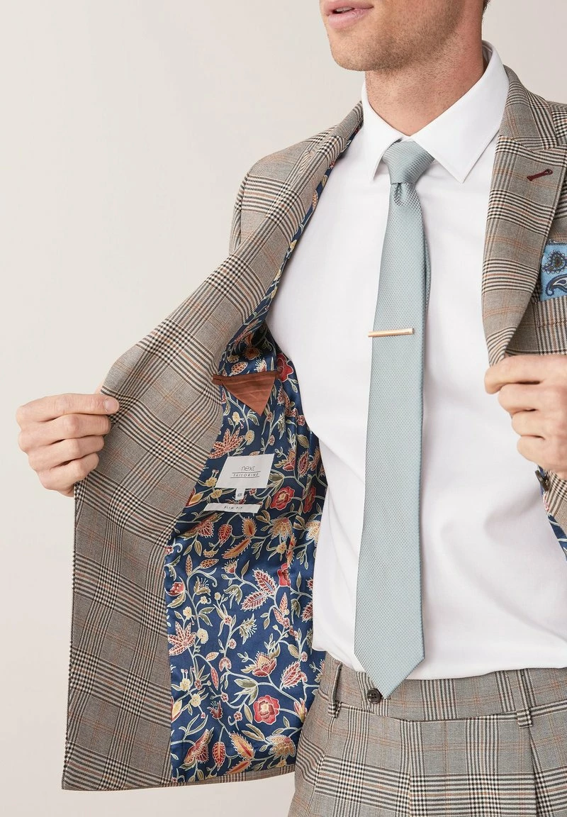 Next Herren Anzugsakko - Mottled Beige – Bild 3