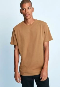 Next Herren T-Shirt Basic - Light Tan
