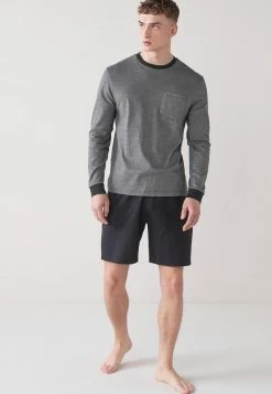 Next Herren Nachtwäsche Shirt - Grey