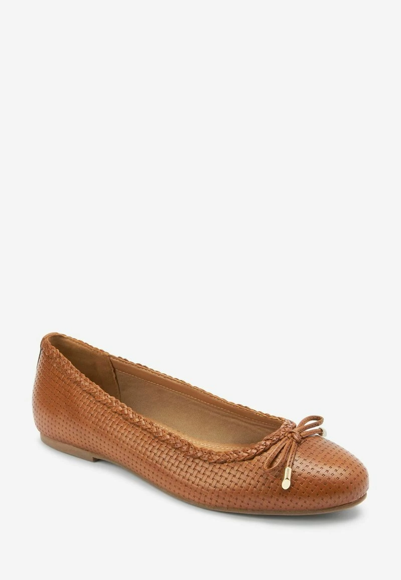 Next WEAVE - Klassischer Ballerina - Tan Brown | Damen – Bild 2