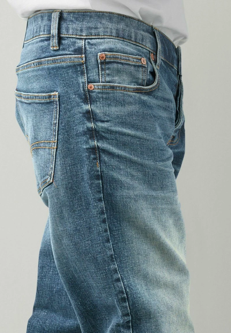 Next Herren WITH STRETCH - Jeans Slim Fit - Mottled Blue – Bild 6