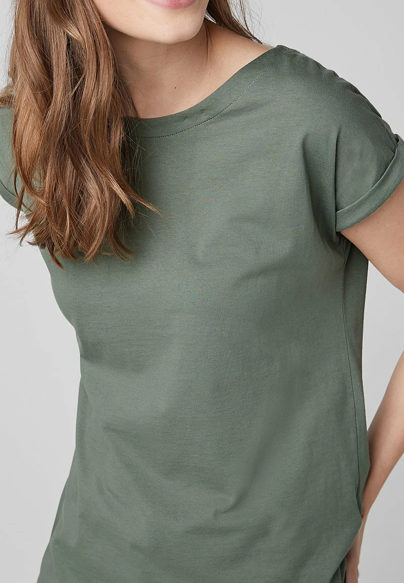 Next Damen T-Shirt Basic - Khaki – Bild 3