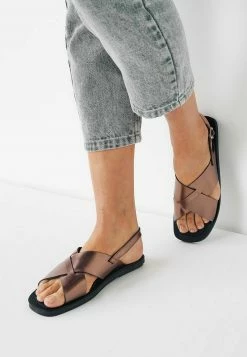 Next Damen Riemensandalette - Pewter Grey