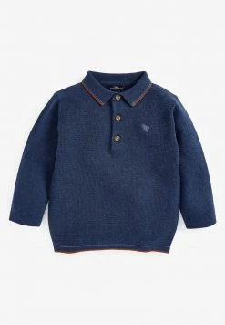 Next Kinder TEXTURED - Poloshirt - Blue