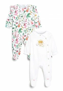 Next Kinder 2 PACK - Strampler - White