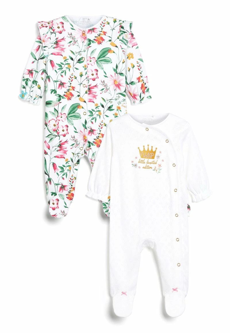 Next Kinder 2 PACK - Strampler - White