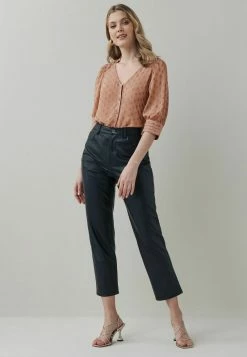 Next Damen Hemdbluse - Blush Pink Gold