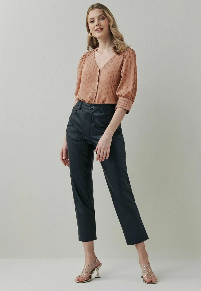 Next Damen Hemdbluse - Blush Pink Gold