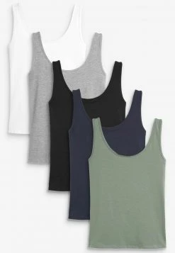 Next Damen 5 PACK THICK STRAP - Top - Multi-coloured