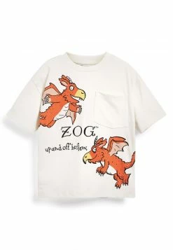 Next ZOG SHORT SLEEVE - T-Shirt Print - White | Kinder
