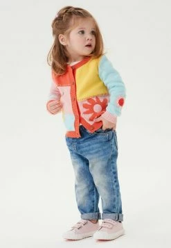 Next Kinder PATCHWORK CHARACTER - Strickjacke - Multicoloured